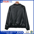 Fashion Stand Collar Baseball Satin Womens Bomber Jacket (YBJ114)